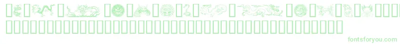 Dragons Font – Green Fonts