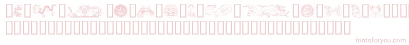 Dragons Font – Pink Fonts