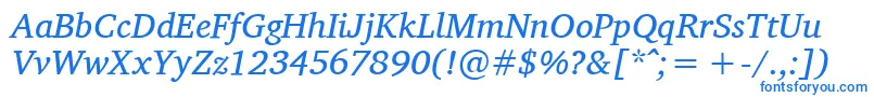 CharisSilItalic Font – Blue Fonts