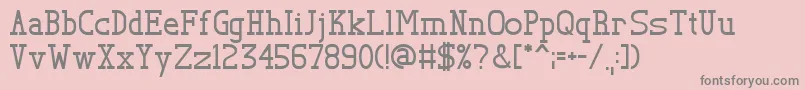 Más sobre la fuente TlSerif fuente TlSerif – Fuentes Grises Sobre Fondo Rosa