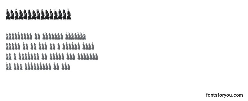 Schriftart Rapanuimoaifont