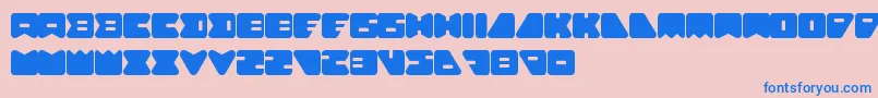 Weitere Informationen zur AmebaSoloLetrasYNumeros-Schriftart AmebaSoloLetrasYNumeros-Schriftart – Blaue Schriften auf rosa Hintergrund
