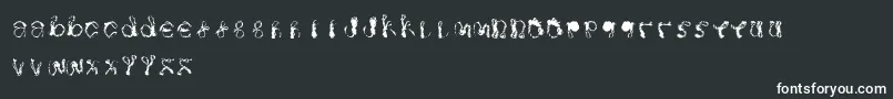 Weitere Informationen zur Twistbraid-Schriftart Twistbraid-Schriftart – Weiße Schriften