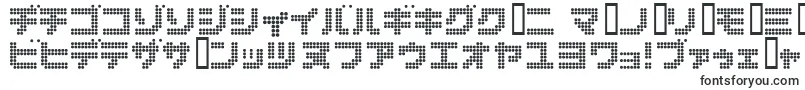 フォントDot6282k – アジアの文字