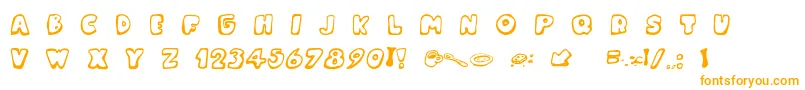 MessyFika Font – Orange Fonts