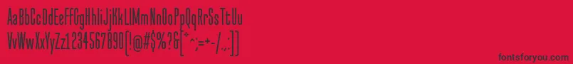 fuente NormalstockOt – Fuentes Negras Sobre Fondo Rojo