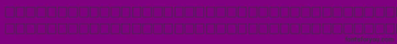 フォントBaasem – 紫の背景に黒い文字