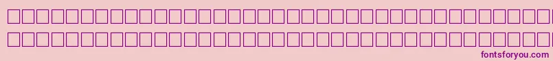 Baasem Font – Purple Fonts on Pink Background