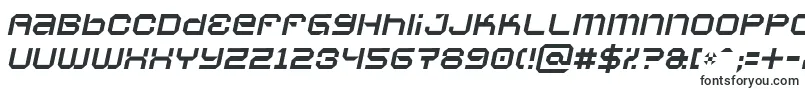 Шрифт VaporbyteSlimItalic – шрифты Фитнес