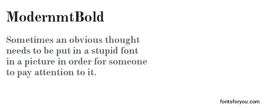 ModernmtBold-fontti