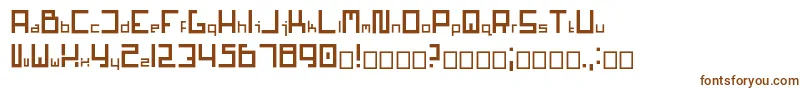 Шрифт Mars1.0.0.6 – коричневые шрифты