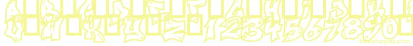 NextCustom-Schriftart – Gelbe Schriften