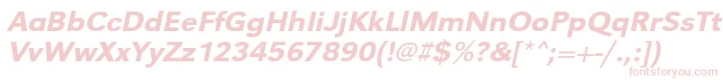 UrwgrotesktmedwidOblique Font – Pink Fonts