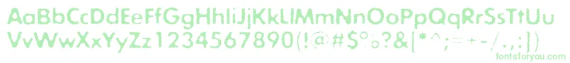 Exposureconerough Font – Green Fonts