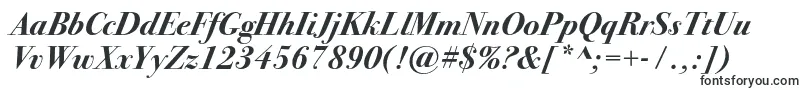 Bodoni72cBolditalic-fontti – kirjoituskonemaiset fontit
