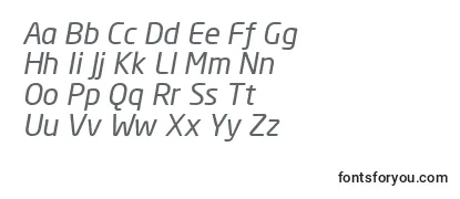 NeoSansCyrItalic Font