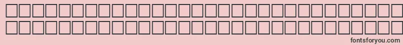 SvobodafwfBoldItalic-Schriftart – Schwarze Schriften auf rosa Hintergrund