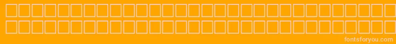 SvobodafwfBoldItalic-Schriftart – Rosa Schriften auf orangefarbenem Hintergrund
