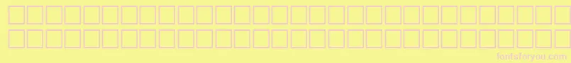 fuente SvobodafwfBoldItalic – Fuentes Rosadas Sobre Fondo Amarillo