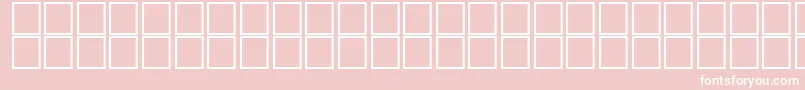 AlHorOutline Font – White Fonts on Pink Background