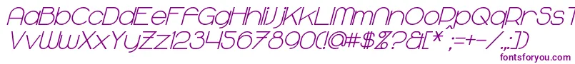MajoramBoldItalic Font – Purple Fonts