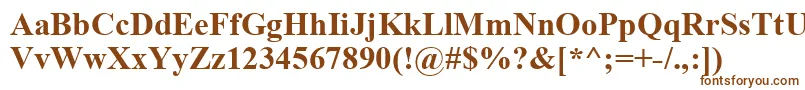 TimesNewRomanРџРѕР»СѓР¶РёСЂРЅС‹Р№ Font – Brown Fonts