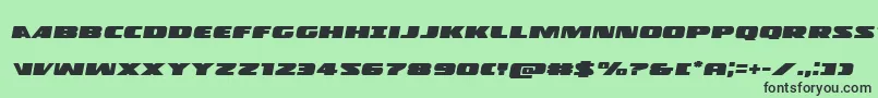 More about Policecruiserexpandital Font Policecruiserexpandital Font – Black Fonts on Green Background