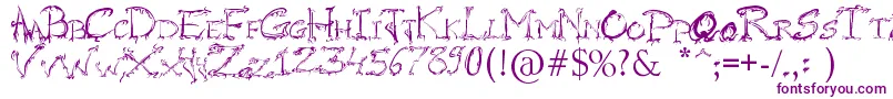 RaslaniHorrorz Font – Purple Fonts