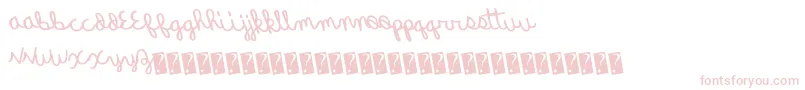 Quickrodeo Font – Pink Fonts on White Background
