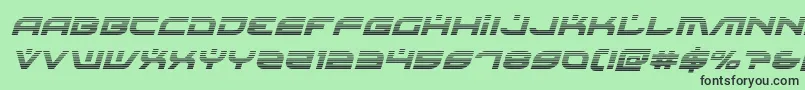 Battlefieldv4gradital Font – Black Fonts on Green Background