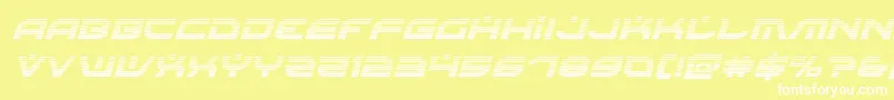 Battlefieldv4gradital Font – White Fonts on Yellow Background