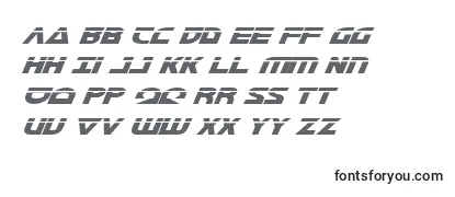 MorseNkCondensedLaserItalic Font
