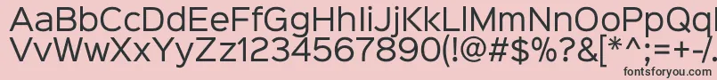More about Sinkinsans400regular Font Sinkinsans400regular Font – Black Fonts on Pink Background