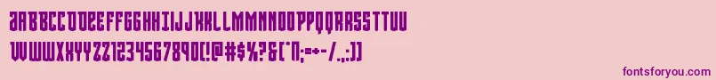 fuente Viceroybold – Fuentes Moradas Sobre Fondo Rosa