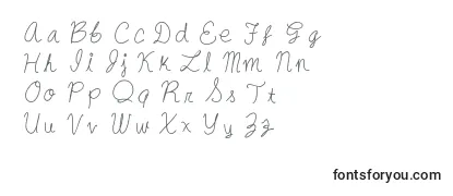 Oysternubsscript-fontti
