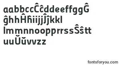 Panefresco999wtregular font – esperanto Fonts