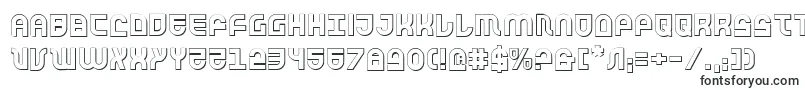 Trektrooper3D-Schriftart – Kleinbuchstaben-Schriften