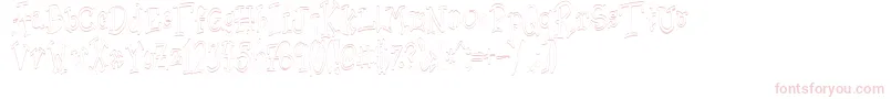 Sischu Font – Pink Fonts on White Background