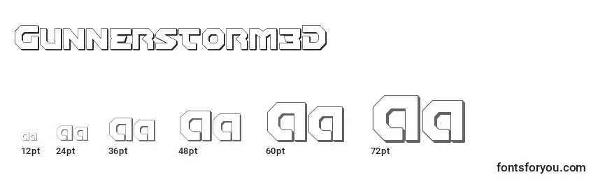 Gunnerstorm3D Font Sizes