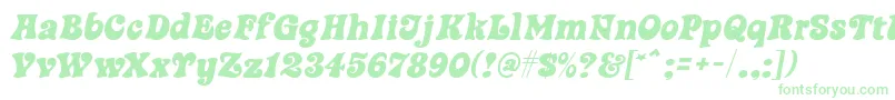 SwingtimeMf Font – Green Fonts