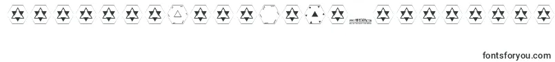 フォントPyramid – Pで始まるフォント