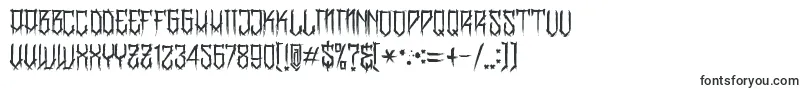 BanglychRhIii-Schriftart – Schriften für Schilder