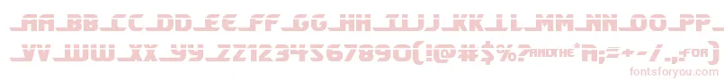 Shiningheraldlaser Font – Pink Fonts on White Background