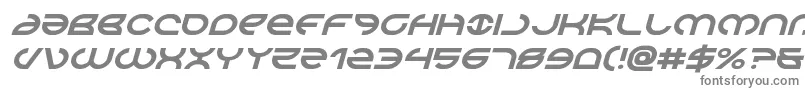 Шрифт Aetherfoxital – серые шрифты на белом фоне