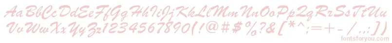 Parsekgtt-Schriftart – Rosa Schriften