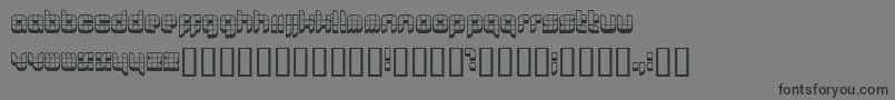 0629 ffy Font – Black Fonts on Gray Background