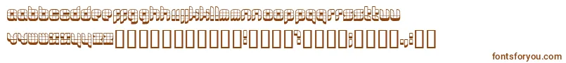 Шрифт 0629 ffy – коричневые шрифты на белом фоне