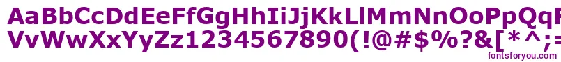 VerdanaРџРѕР»СѓР¶РёСЂРЅС‹Р№ Font – Purple Fonts