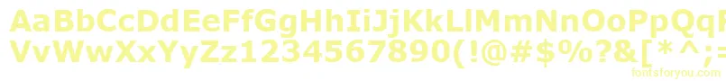 VerdanaРџРѕР»СѓР¶РёСЂРЅС‹Р№ Font – Yellow Fonts