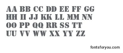 Review of the StencilBt Font